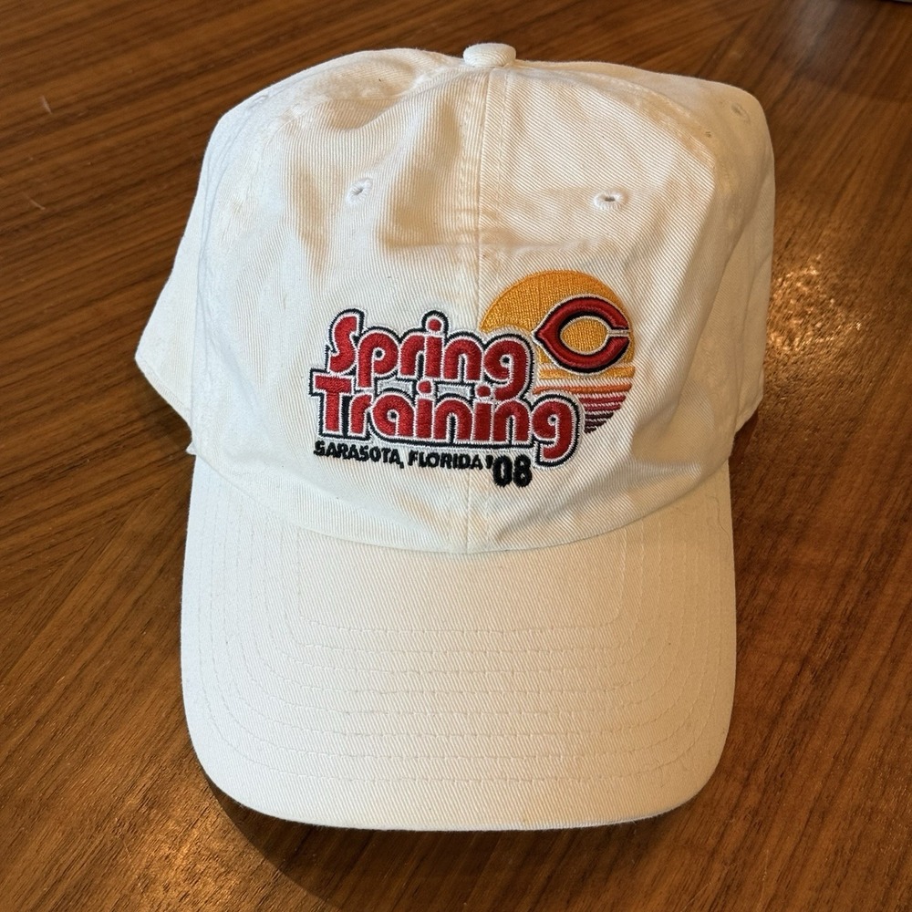 Chicago Bears Spring Training 2008 Hat Cap NFL Football Sarasota FL Twin EUC